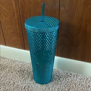 Starbucks Turquoise Studded Tumbler 24oz